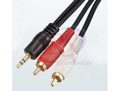 CABLE SPEAKER 1/2 1.5M