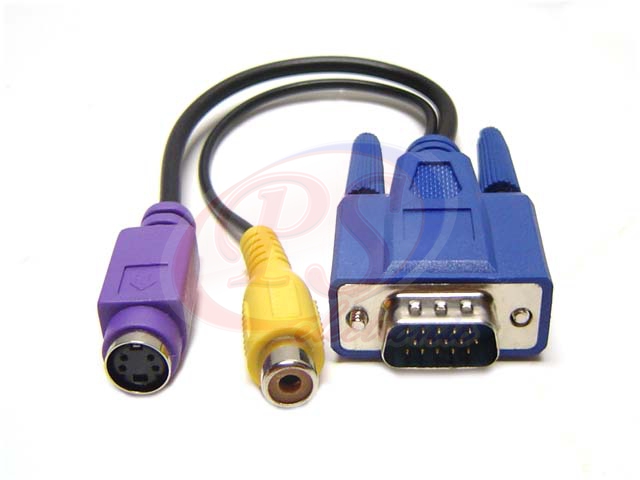 CABLE VGA TO S-AV