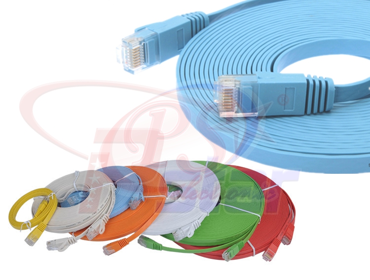 CABLE LAN 10M CAT6 สายแบน