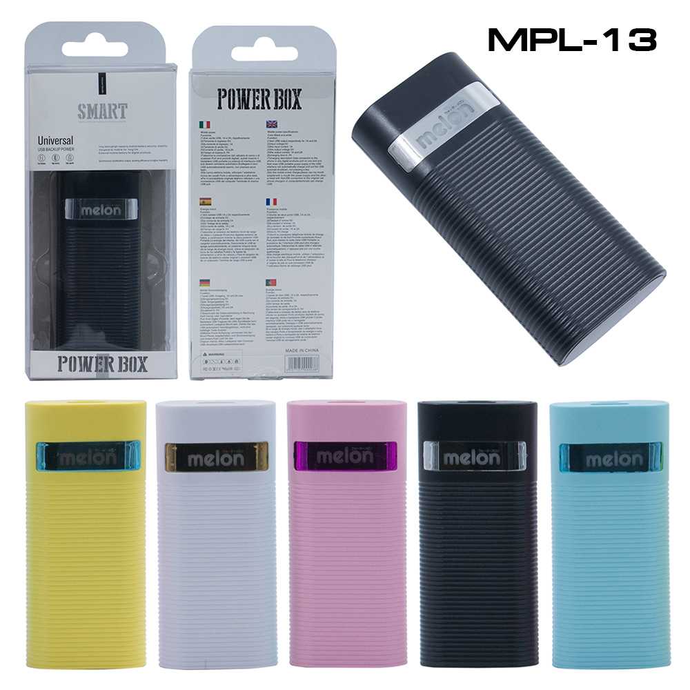 แบตเตอรี่สำรอง 6000MAH melon รุ่น MPL-13