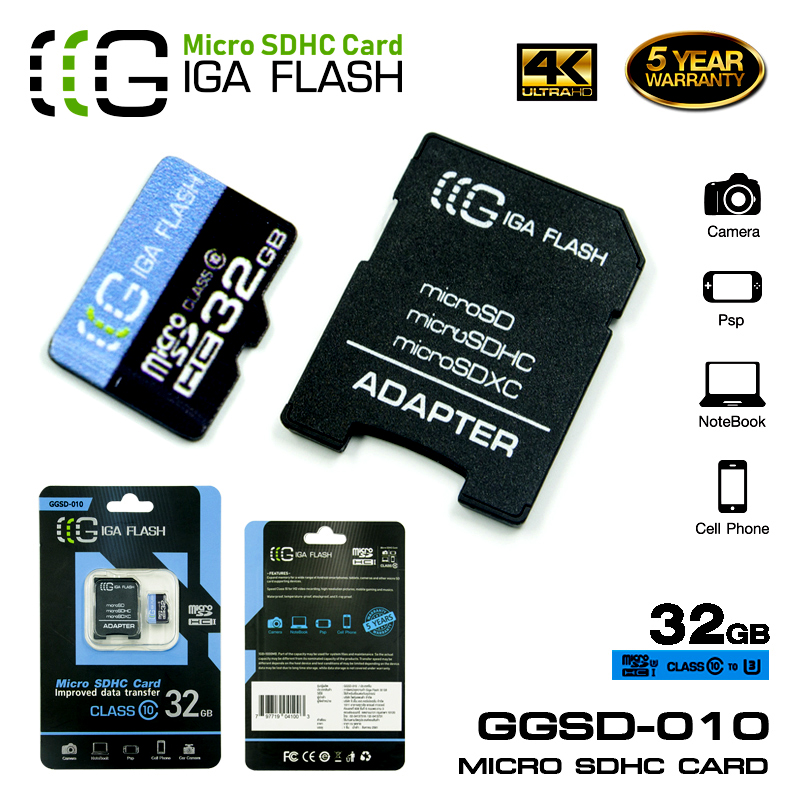 SD CARD CLASS10 32G 010 ของแท้