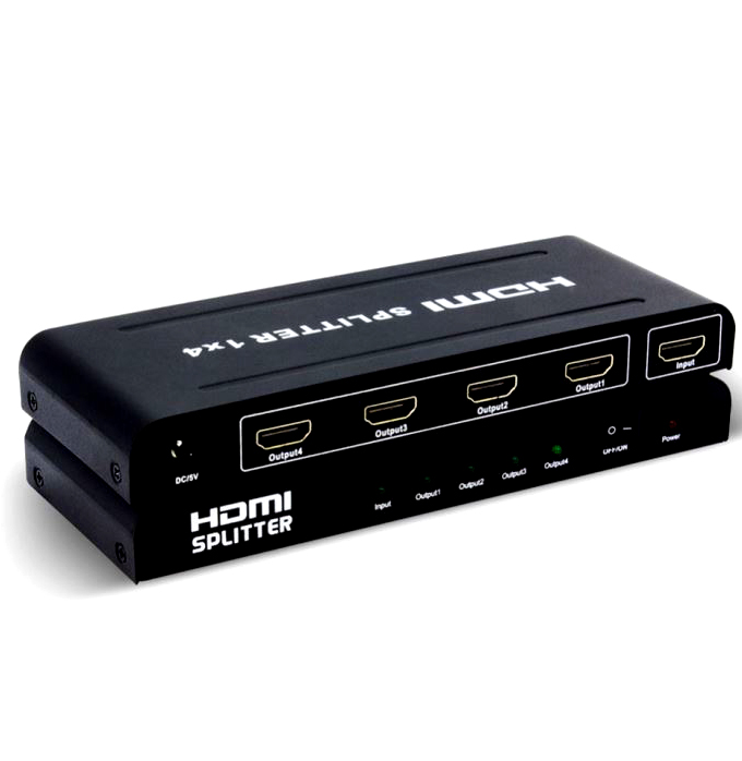 กล่องแยกจอ HDMI Splitter 1/4