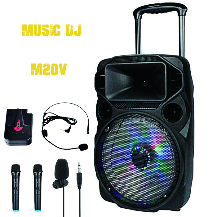 ลำโพงบลูทูธ Music dj M20V 12นิ้ว