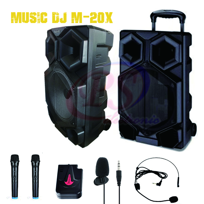 ลำโพงบลูทูธ Music dj M20X 15นิ้ว