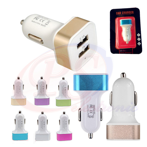 CAR CHARGER USB 2PORT PS072