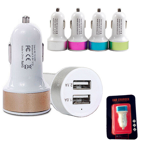 CAR CHARGER USB 2PORT PS107