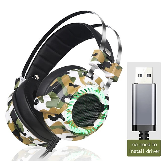 HEADPHONE หูฟังสำหรับเล่นเกม USB V2